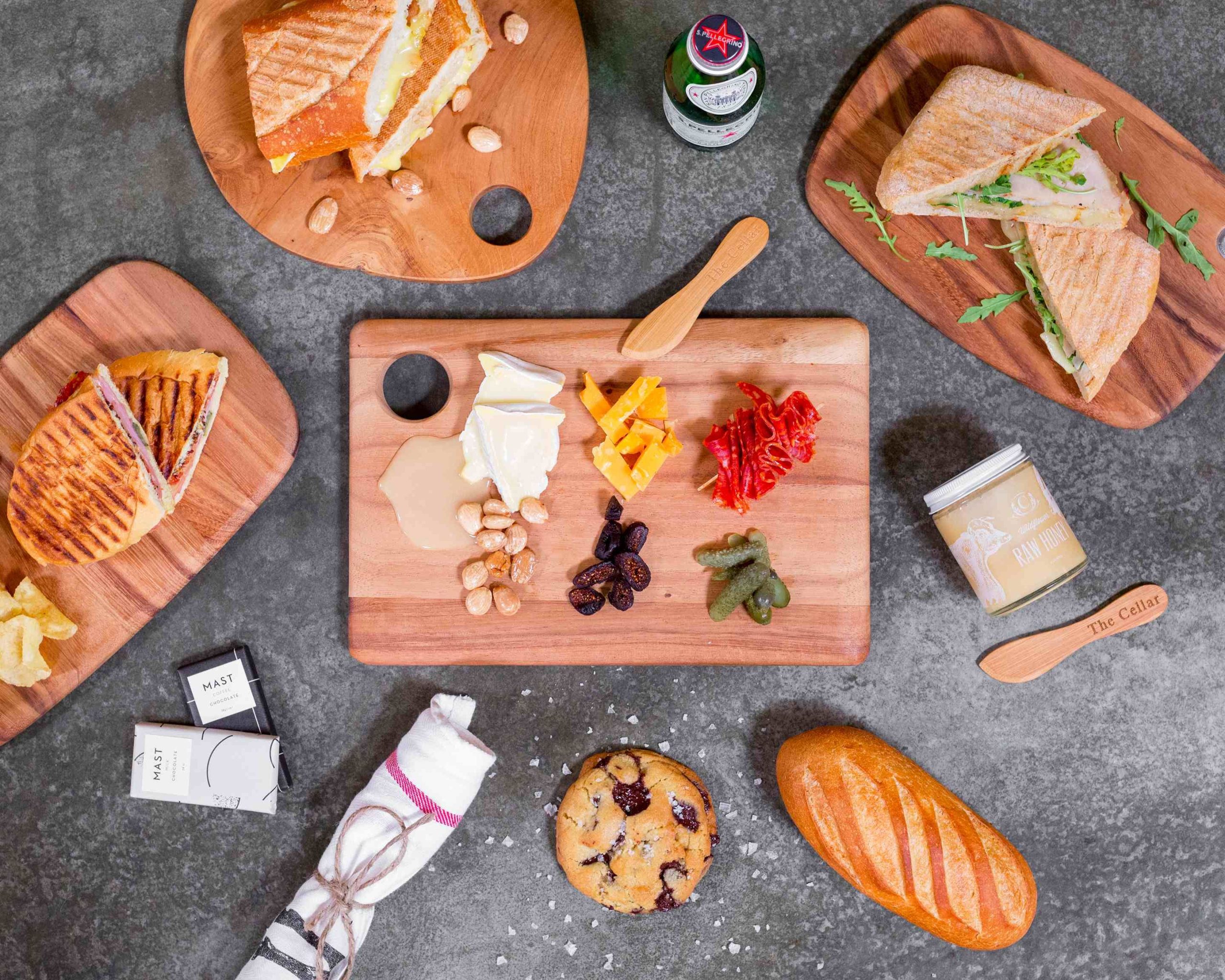 Sandwiches at The Cheese Shop